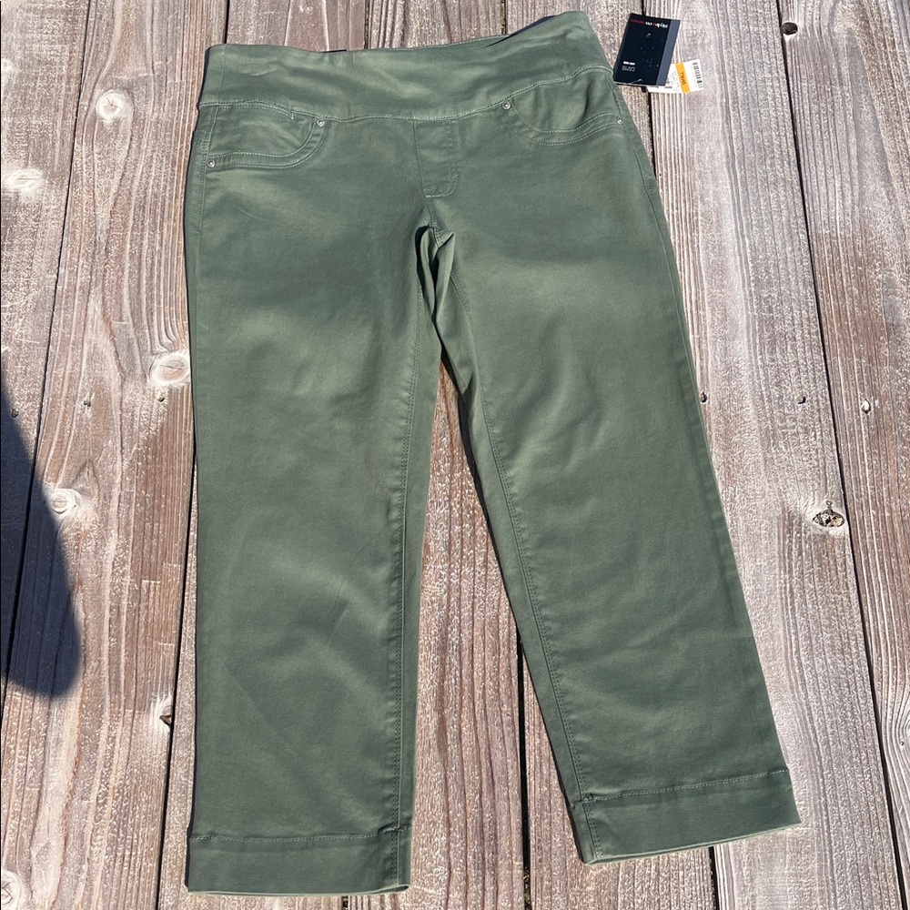 Style & Co. Light Olive Green Capri Pants
